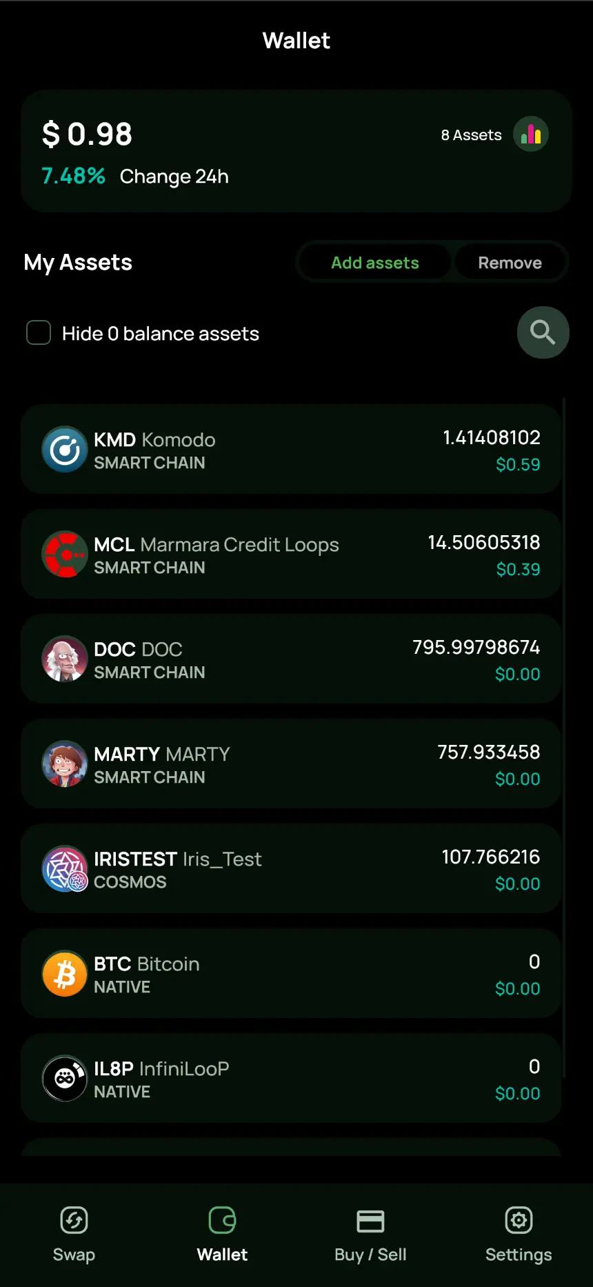Widest blockchain protocol support